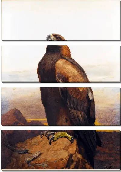 Модульная картина Птица (Bird) №4