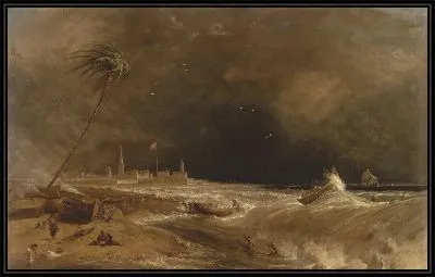 Мадрас, или Форт Св. Георгия, в Бенгальском заливе - Шквал проходит