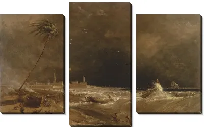 Мадрас, или Форт Св. Георгия, в Бенгальском заливе - Шквал проходит