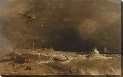 Мадрас, или Форт Св. Георгия, в Бенгальском заливе - Шквал проходит