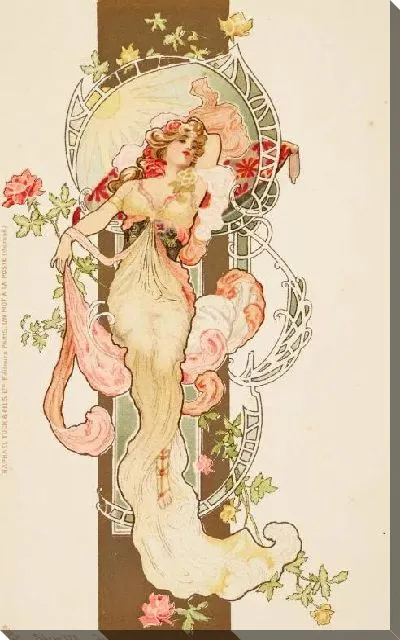 Картина Скала Факира в Султангандже, на реке Ганг