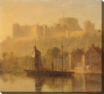 Картина Виндзорский замок с Темзы