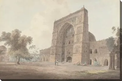 Главный вход в мечеть Джами, Джаунпур