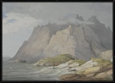 Картина Лох Скаваиг, остров Скай