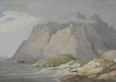 Картина Лох Скаваиг, остров Скай