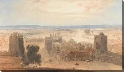 Картина Вид с круглой башни, Виндзорский замок