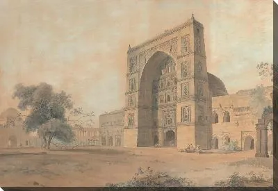 Мечеть в Хуанпоре, построенная султаном Хусейном Шерки | Принято в декабре 1789 г.