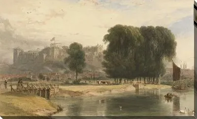 Картина Виндзорский замок недалеко от Брокас Медоуз