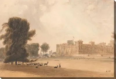 Картина Виндзорский замок с юга