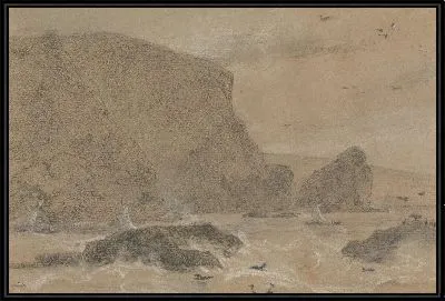 Картина Samphire Rock, Сент-Агнес, Корнуолл