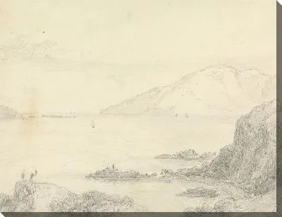 Картина Южный вход звука между Юрой и Айла