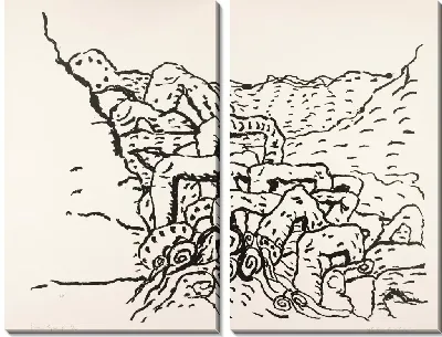 Картина Морская группа