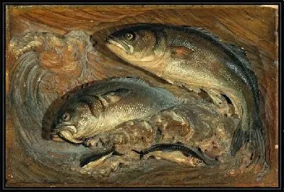 Картина Натюрморт с рыбой (Still Life with Fish) №3