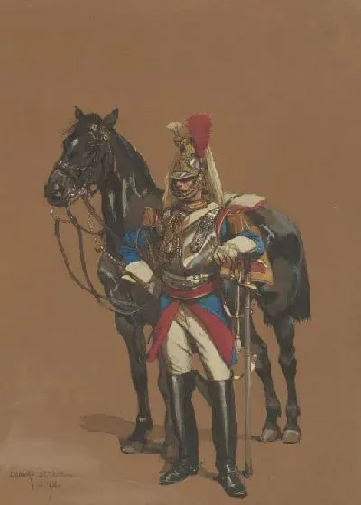 Картина кирасир