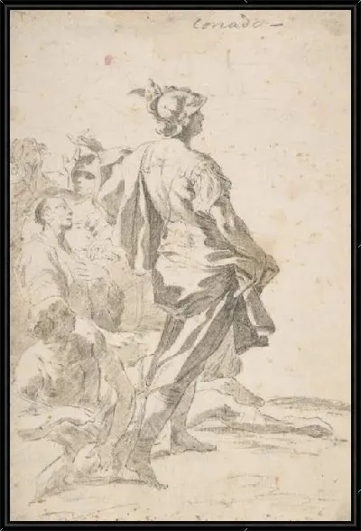 Картина Эней и Сивилла