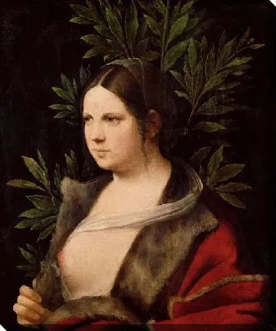 Картина Молодая женщина («Лаура»)