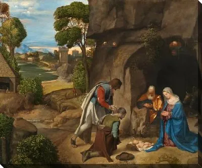 Картина Поклонение пастухов