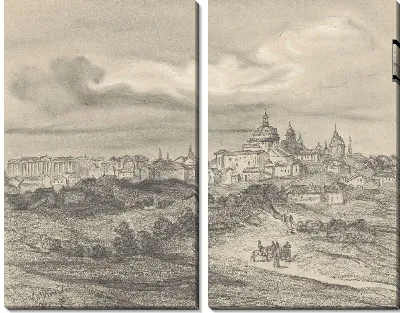 Вид на Мадрид