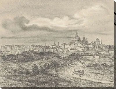 Вид на Мадрид