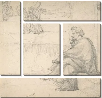 Мужская фигура в классическом костюме