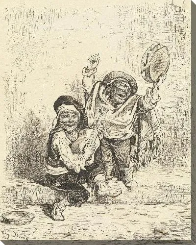 Картина Карликовые музыканты Гранады