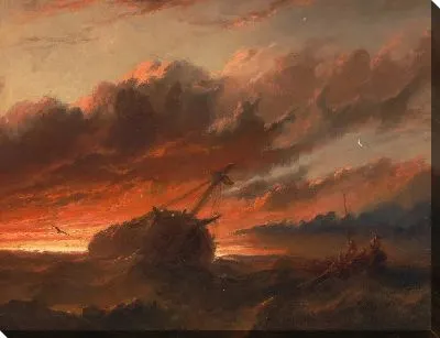 Картина кораблекрушение