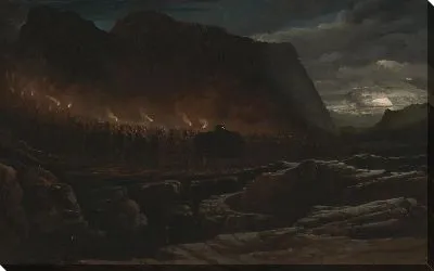 Картина Похороны горного вождя