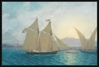 Запуск "La Sorciére" на Женевском озере