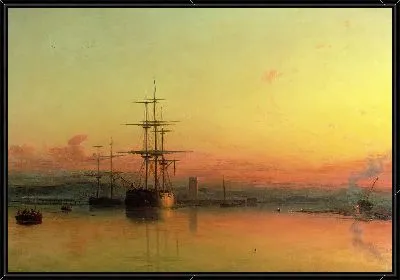 Мертвое спокойствие - Закат в Бухте Эксмута