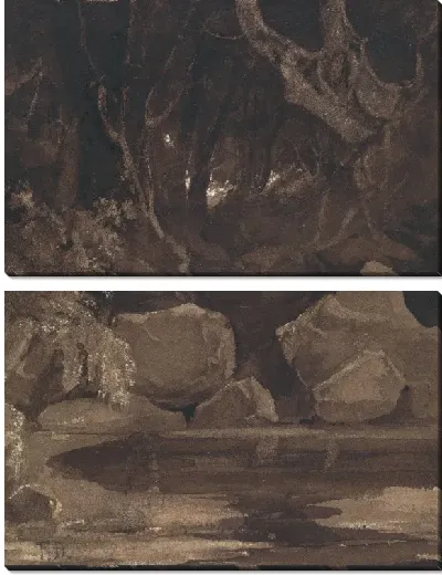 Картина Лес с привидениями