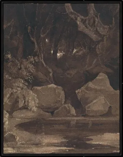 Картина Лес с привидениями