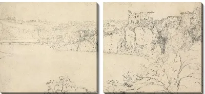 Картина Чепстоу Замок Уай