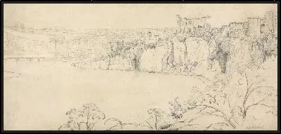 Картина Чепстоу Замок Уай