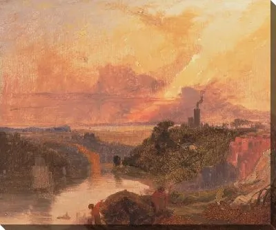 Картина Ущелье Эйвон на закате