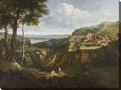 Картина Вид на Эрмитаж Камальдоли возле Фраскати