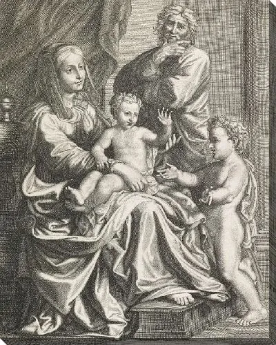 Картина Святое Семейство с Иоанном Крестителем в детстве