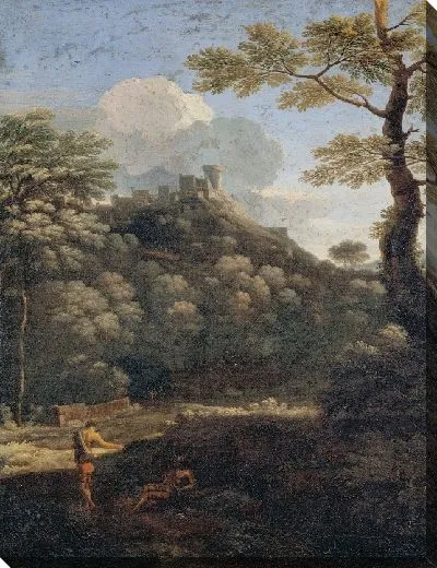 Картина Замок в лесу