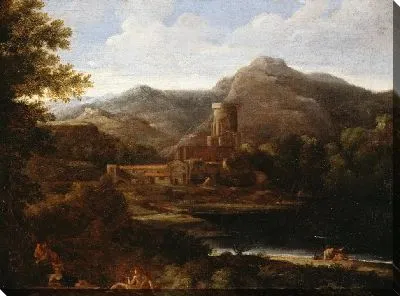 Деревня у озера №4