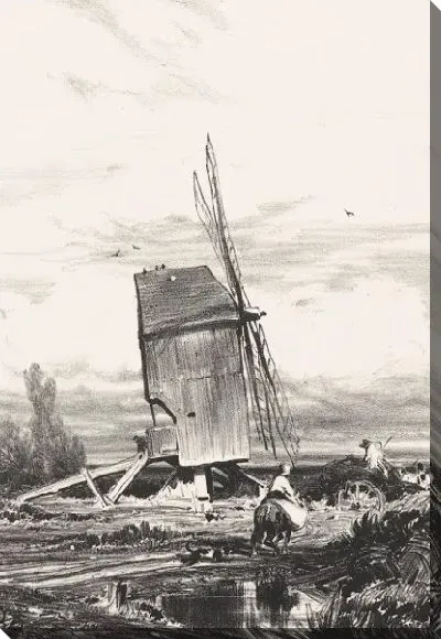 Картина Мельница в Сельне