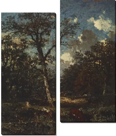 Картина Старый Дуб