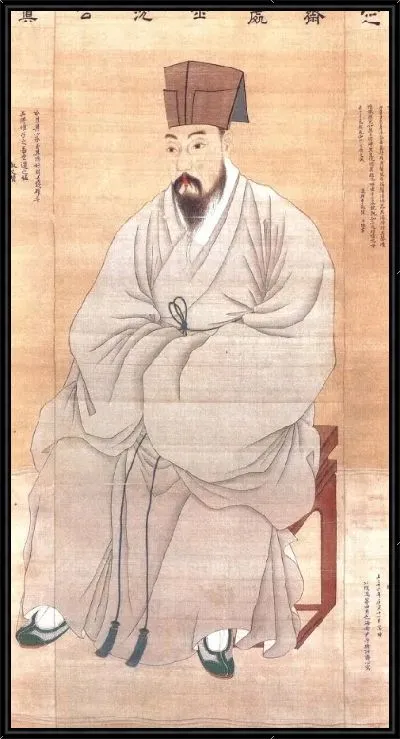 Картина Портрет Сим Деук Кён