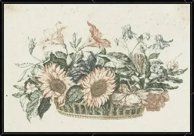 Корзина цветов