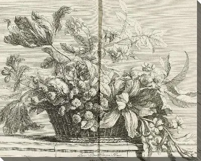 Картина Книги Titelprent из нескольких корзин