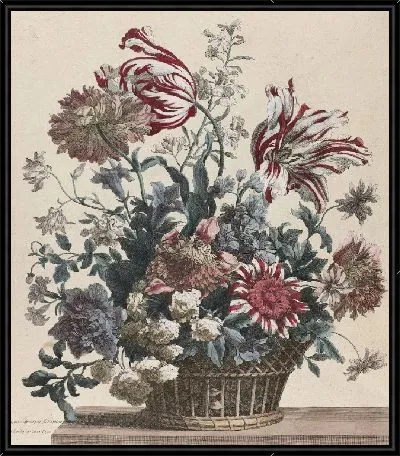 Корзина с цветами