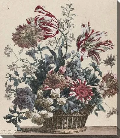 Картина Корзина с цветами