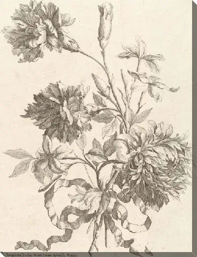 Картина [Маленькие букеты, перевязанные лентой]