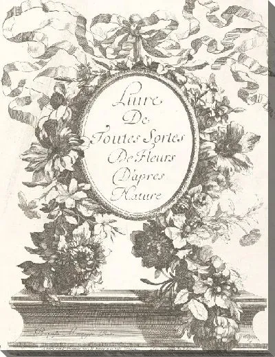 Картина Книга всех видов цветов от природы