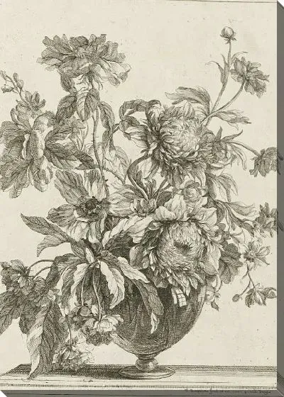 Картина Букет в стеклянной вазе