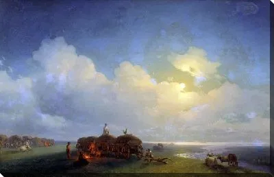 Картина Чумаки на отдыхе (Chumak at rest)