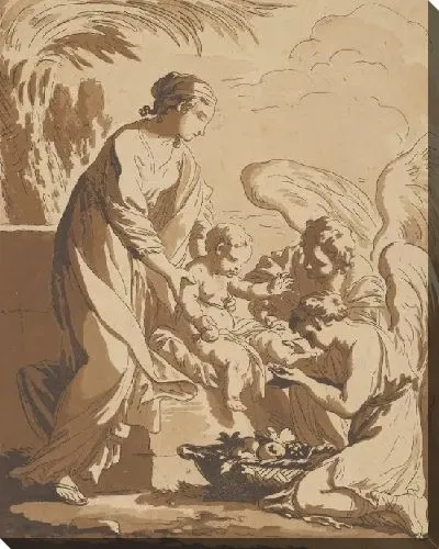 Картина Поклонение ангелов